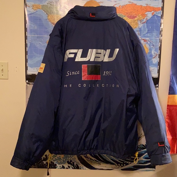 Vintage Fubu Puffer Coat - Picture 5 of 12